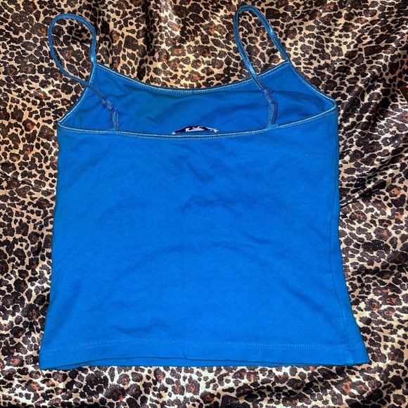 Y2k Cropped Cami Tank Top - Picture 2 of 6